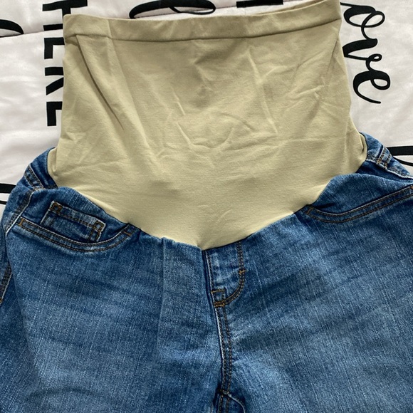 Indigo Blue Maternity jeans Sz S - Picture 2 of 5
